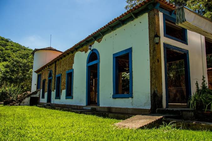 Jardins e áreas externas do Estâncias Duvivier Hotel