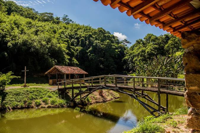 Jardins e áreas externas do Estâncias Duvivier Hotel