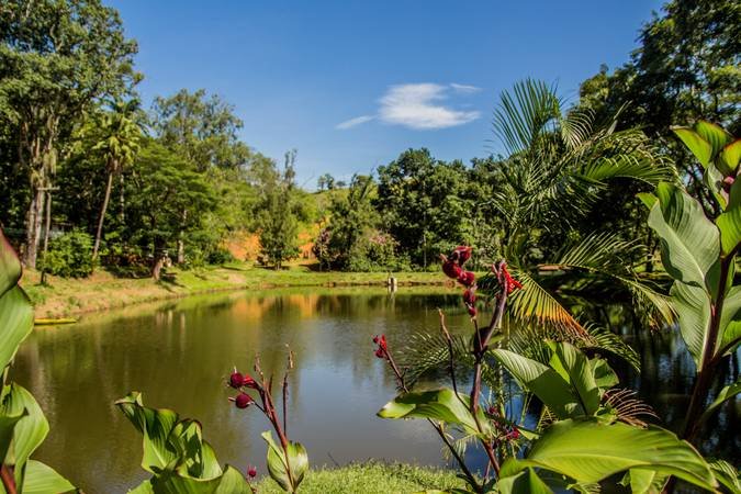 Jardins e áreas externas do Estâncias Duvivier Hotel