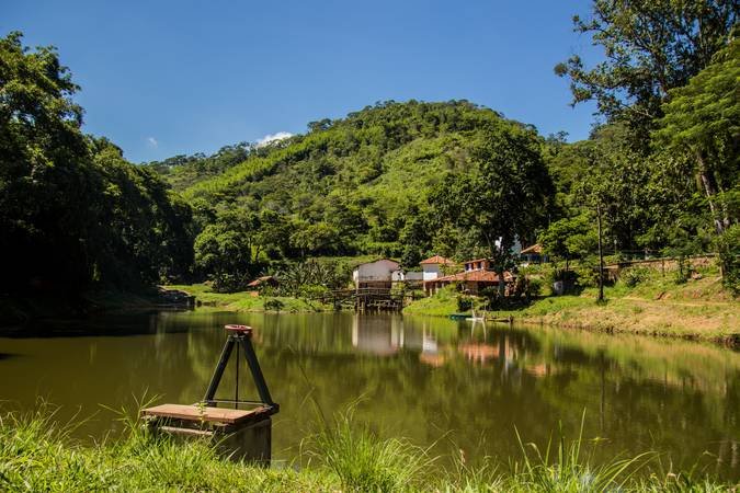 Arquitetura histórica e ambientes do Estâncias Duvivier Hotel