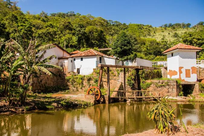 Arquitetura histórica e ambientes do Estâncias Duvivier Hotel
